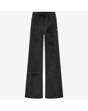 K-Way Jenny Velour Polar - Nero