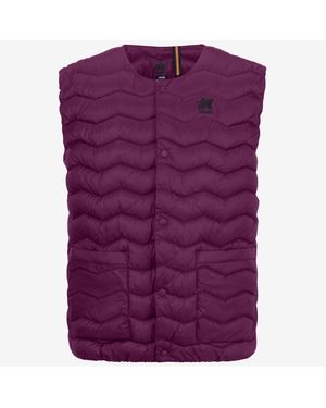 K-Way Valty Quilted Warm Diemme - Viola