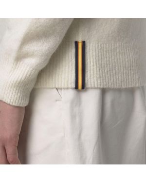 K-Way Clarisse Wool Stretch - Blanco