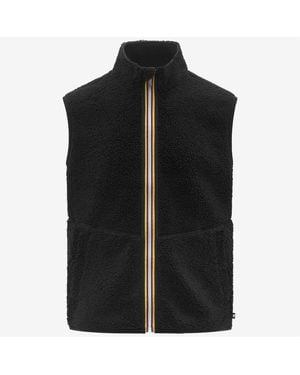 K-Way Yannick Sherpa Polar Reversible - Nero