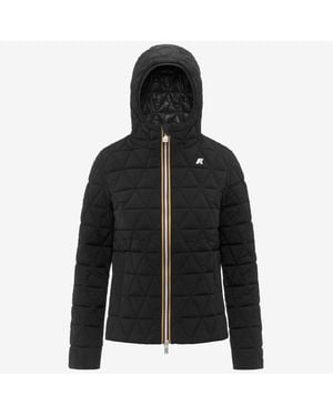 K-Way Lil Diamond Quilted Warm - Nero