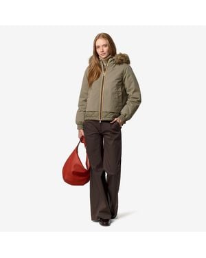 K-Way Tosca Wax Cotton Nylon - Multicolor