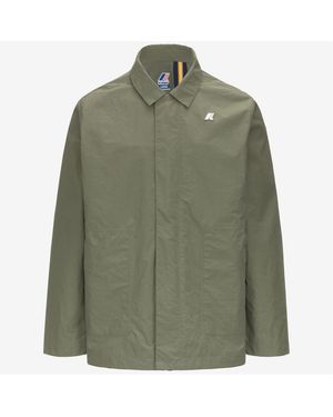 K-Way Broen Cotton Nylon - Verde