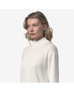 K-Way Agata Cotton Cashmere - Blanco