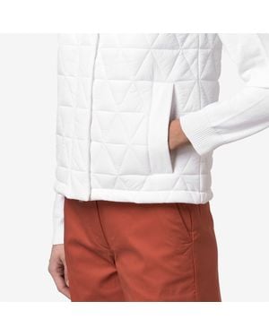 K-Way Satine Diamond Quilted Warm - Blanco