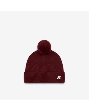 K-Way Vincienne Cardigan Stitch Wool - Rojo