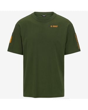 K-Way Fantome Sleeve Pocket - Verde