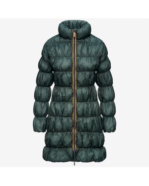 K-Way Jin Maxi Ruffles - Verde