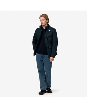 K-Way Manuene Warm Micro Canvas - Azul