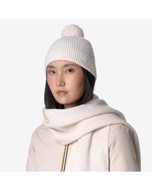 K-Way Vincienne Cardigan Stitch Wool - Blanco