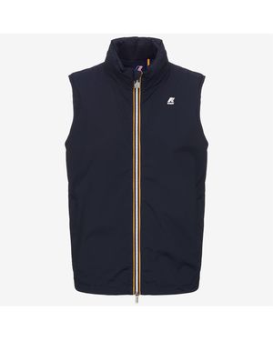 K-Way Valen Stretch Nylon Jersey - Blu