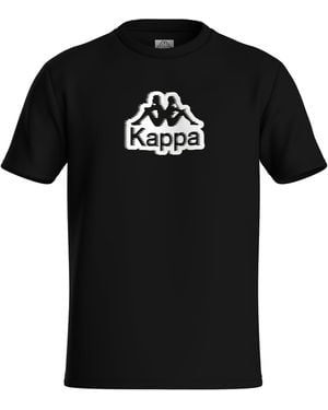 Kappa Logo Isfire T-Shirt E Top Uomo Nero