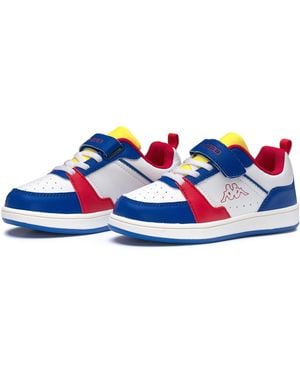 Kappa Logo Shay Ev Kid Scarpe Da Ginnastica Bambino/A Grigio - Blu