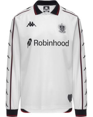 Kappa Kombat 2027 Away Ogc Nice Maglie Sportive Uomo Bianco - Grigio