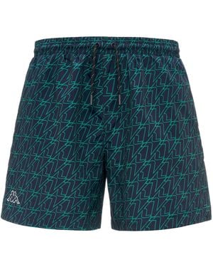 Kappa Logo Mare Costumi Da Bagno Uomo Blu