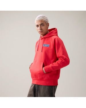 Kappa Authentic Origin Felpe Uomo Rosso