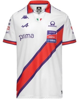 Kappa Plato Pramac Mugello Polo Uomo Bianco