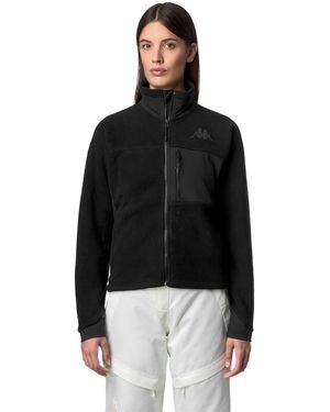 Kappa 673 Felpe Donna Nero