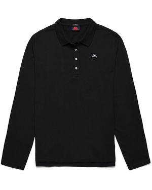 Kappa Charlotte Polo Donna Nero