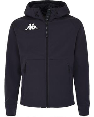 Kappa 6Cento 687K Felpe Uomo Nero - Blu
