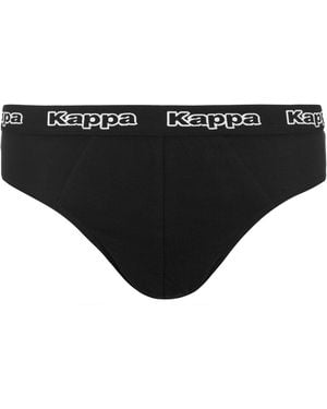 Kappa K1111 Mutande Intime Uomo Nero