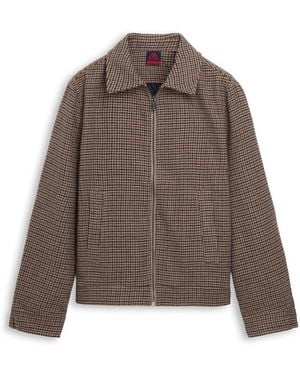 Kappa Garlaza Overshirt Uomo Marrone