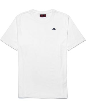 Kappa Luc T-Shirt E Top Uomo Bianco