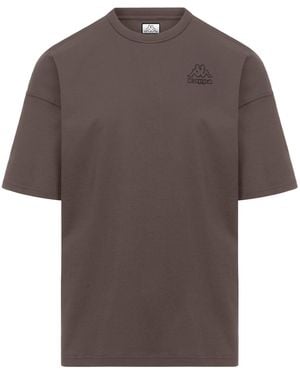 Kappa Logo Soy T-Shirt E Top Uomo Marrone