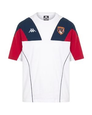 Kappa Valor Genoa T-Shirt E Top Uomo Grigio - Blu