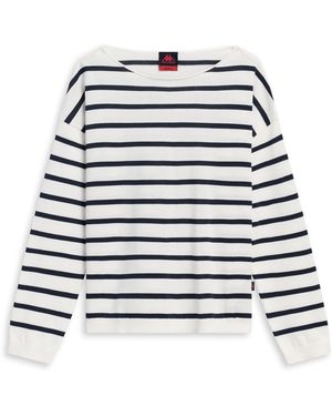 Kappa Mallory Maglioni Donna Bianco - Blu
