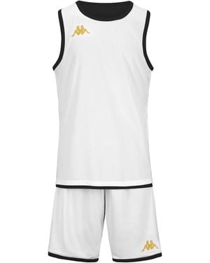 Kappa 4Basket Dancosi Set Uomo Nero - Bianco