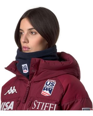 Kappa Cold Us Sciarpe Uomo, Donna Blu - Rosso