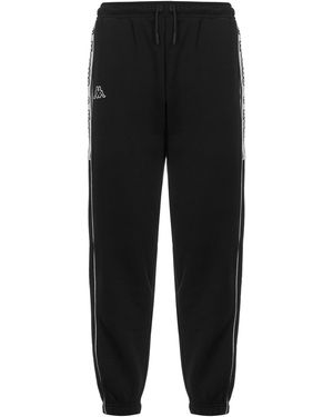 Kappa Logo Tape Iomise Pantaloni Uomo Nero