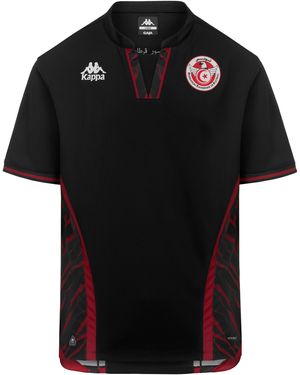Kappa Kombat 2026-27 Third Tunisia Maglie Sportive Uomo Nero