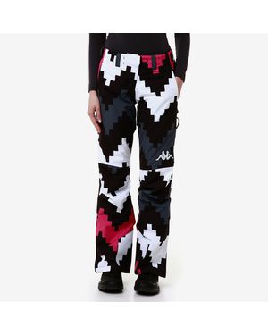 Kappa 6Cento 665Pg Pantaloni Donna Nero