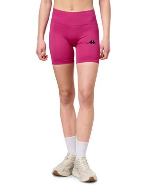 Kappa Imla Seamless Pro Pantaloncini Donna Viola Xs - Rosa