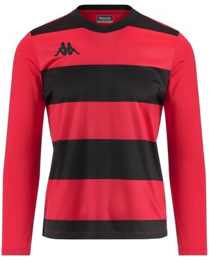 Kappa 4Soccer Casernhor Maglie Sportive Uomo Nero - Rosso