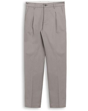 Kappa Ilan Peached Gabardine Pantaloni Uomo Marrone - Grigio