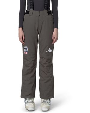 Kappa 8Cento 834 Us Pantaloni Donna Verde - Grigio