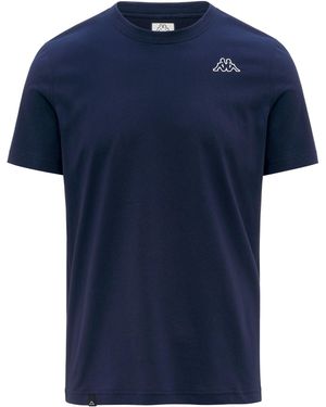 Kappa Logo Sprint T-Shirt E Top Uomo Blu