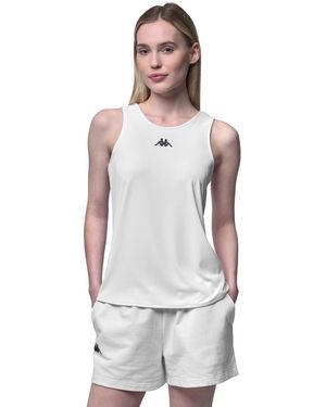 Kappa Igattama T-Shirt E Top Donna Bianco