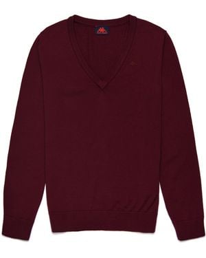 Kappa Frida Maglioni Donna Rosso - Viola