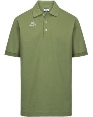 Kappa Logo Life Mss Polo Uomo Verde