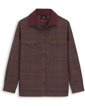Kappa Juliette Overshirt Donna Marrone