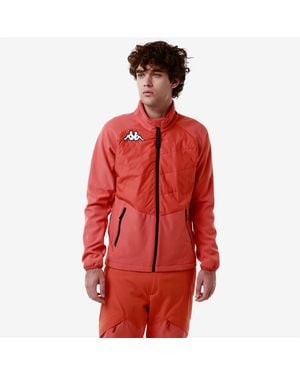 Kappa 6Cento 698 Giacche Uomo, Donna Arancione - Rosso
