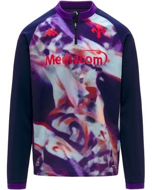 Kappa Muzirapre Pro Fiorentina Felpe Uomo Blu