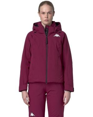 Kappa 8Cento 810 Giacche Donna Rosso - Viola