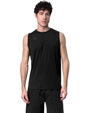 Kappa Ileo Maglie Sportive Uomo Nero