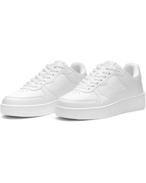 Kappa Logo Maserta 1.0 Scarpe Da Ginnastica Uomo, Donna Grigio - Bianco