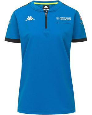Kappa Acratw Trackhouse Polo Donna Blu